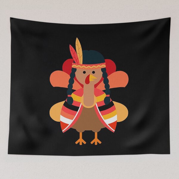 Item preview, Turkey indian thanksgiving cute and fun designed and sold by gastonfongemie.