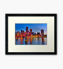 Boston Harbor Framed Print