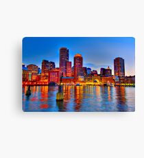 Boston Harbor Canvas Print