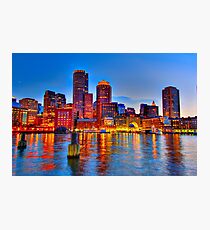 Hafen von Boston Fotodruck