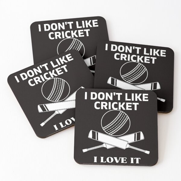 Item preview, DON'T LIKE CRICKET I LOVE IT designed and sold by dansonarts.