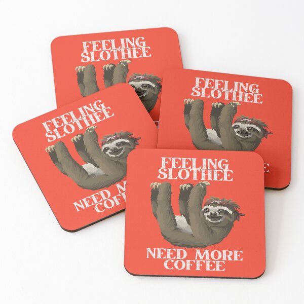 Item preview, Feeling slothee need more coffee designed and sold by LewisRichie.