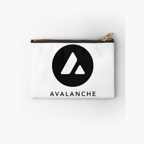 Item preview, Avalanche AVAX Crypto Altcoin - Clean Vertical Black Logo designed and sold by CryptoMoods.