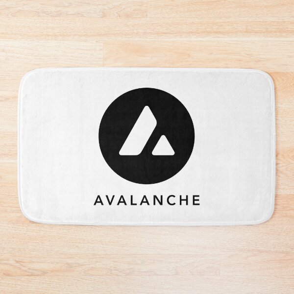 Item preview, Avalanche AVAX Crypto Altcoin - Clean Vertical Black Logo designed and sold by CryptoMoods.