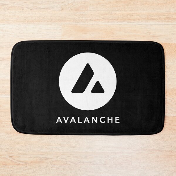 Item preview, Avalanche AVAX Crypto Altcoin - Clean Vertical White Logo designed and sold by CryptoMoods.