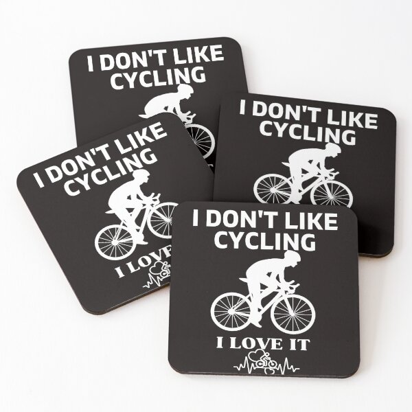 Item preview, i DON'T LIKE CYCLING I LOVE IT designed and sold by dansonarts.