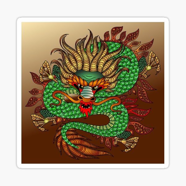 Dragon A 07 (Style:1) Sticker