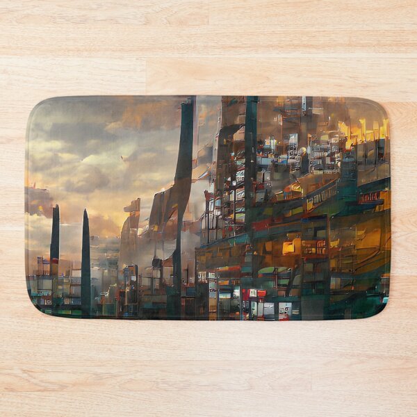 Item preview, 'Science Fiction - Dystopia City' designed and sold by Bako24.