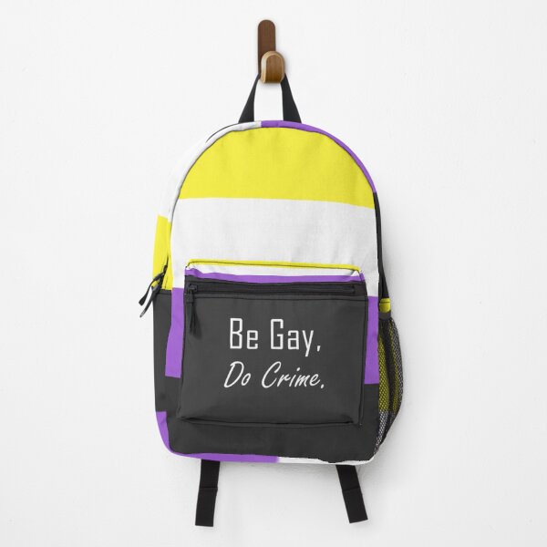 Item preview, Be Gay Do Crime (NonBinExtraI) designed and sold by SamIsWhat8.