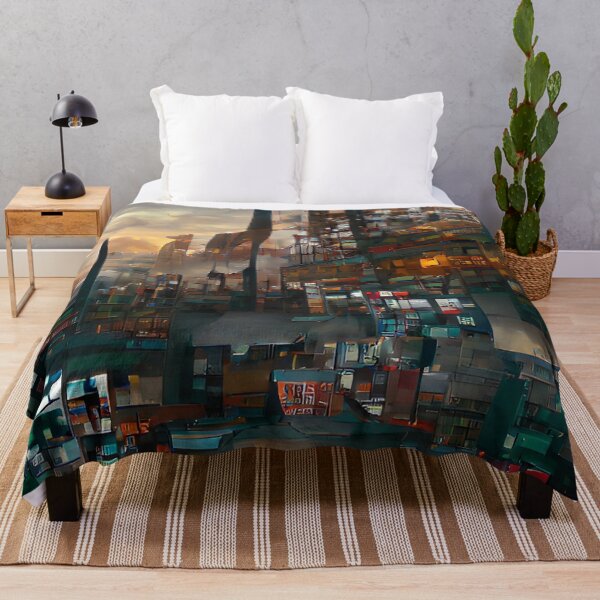 Item preview, 'Science Fiction - Dystopia City' designed and sold by Bako24.