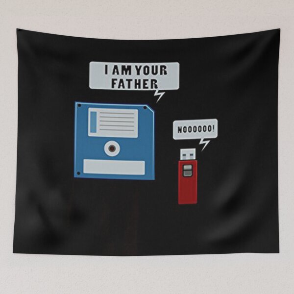 Item preview, Usb floppy disk geek computer nerd  designed and sold by gastonfongemie.