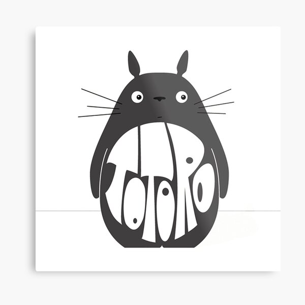 new Studio Ghibli Totoro Metal Print