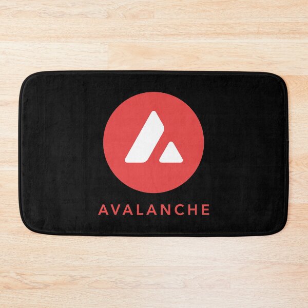 Item preview, Avalanche AVAX Crypto Altcoin - Clean Vertical Red Logo designed and sold by CryptoMoods.