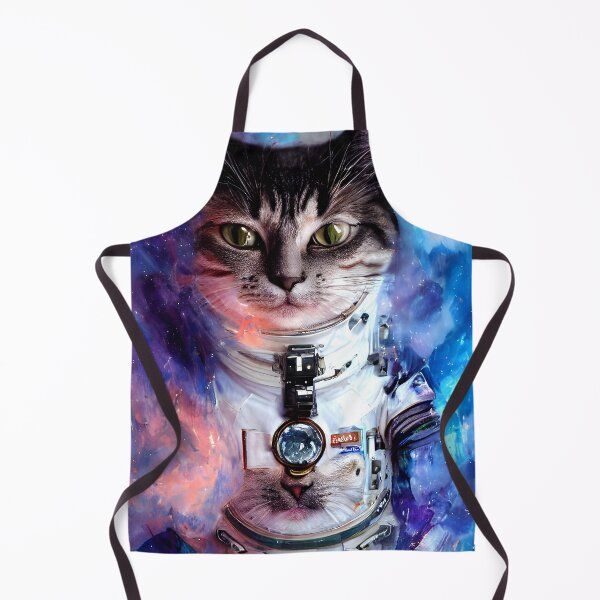Aperçu de l'œuvre peinture d'astronaute de chat #14 créée et vendue par supeart.