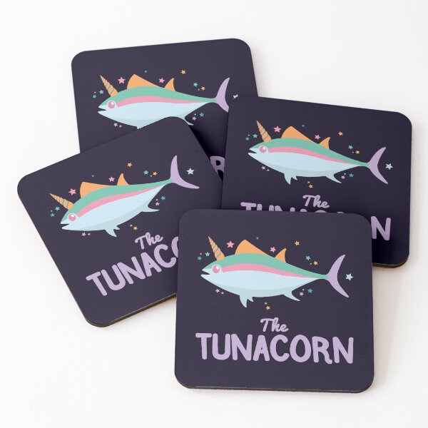 Artikelvorschau, Thunfisch | Einhorn Thunfisch Wortspiele | Lustiger Unsinn entworfen und verkauft von Fluffy-Vectors.
