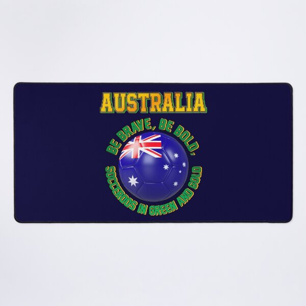 Item preview, Australia fan slogan for football, Australian supporters designed and sold by superpixus.