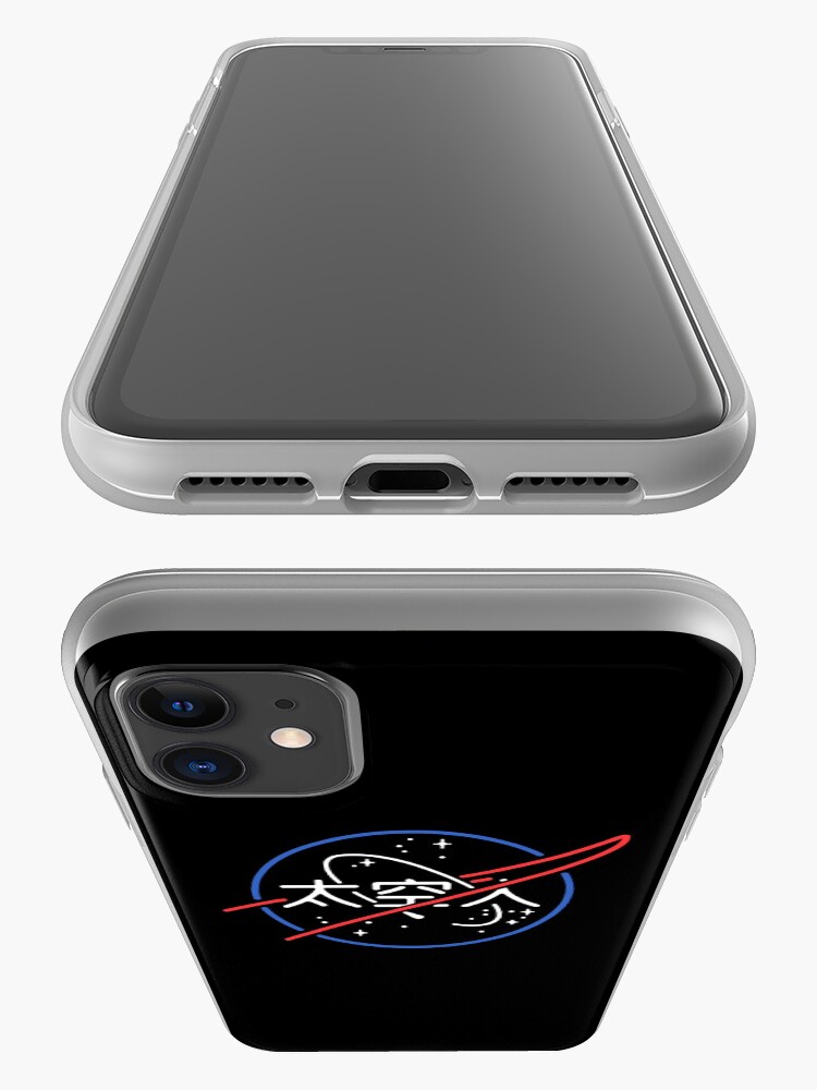 Alternate view of NASA Aesthetic Japanese Neon Logo iPhone Case & Cover