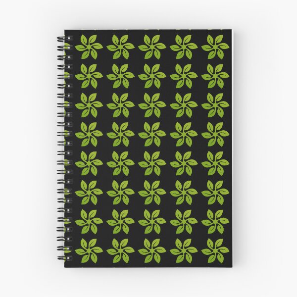 Item preview, Green Leaf Pattern Windmill | Black designed and sold by Teenker.