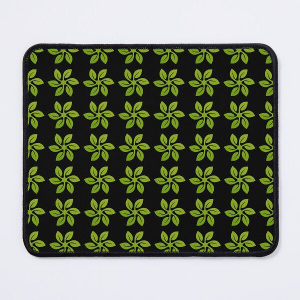 Item preview, Green Leaf Pattern Windmill | Black designed and sold by Teenker.