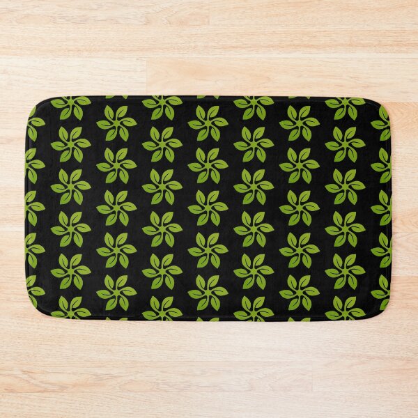 Item preview, Green Leaf Pattern Windmill | Black designed and sold by Teenker.