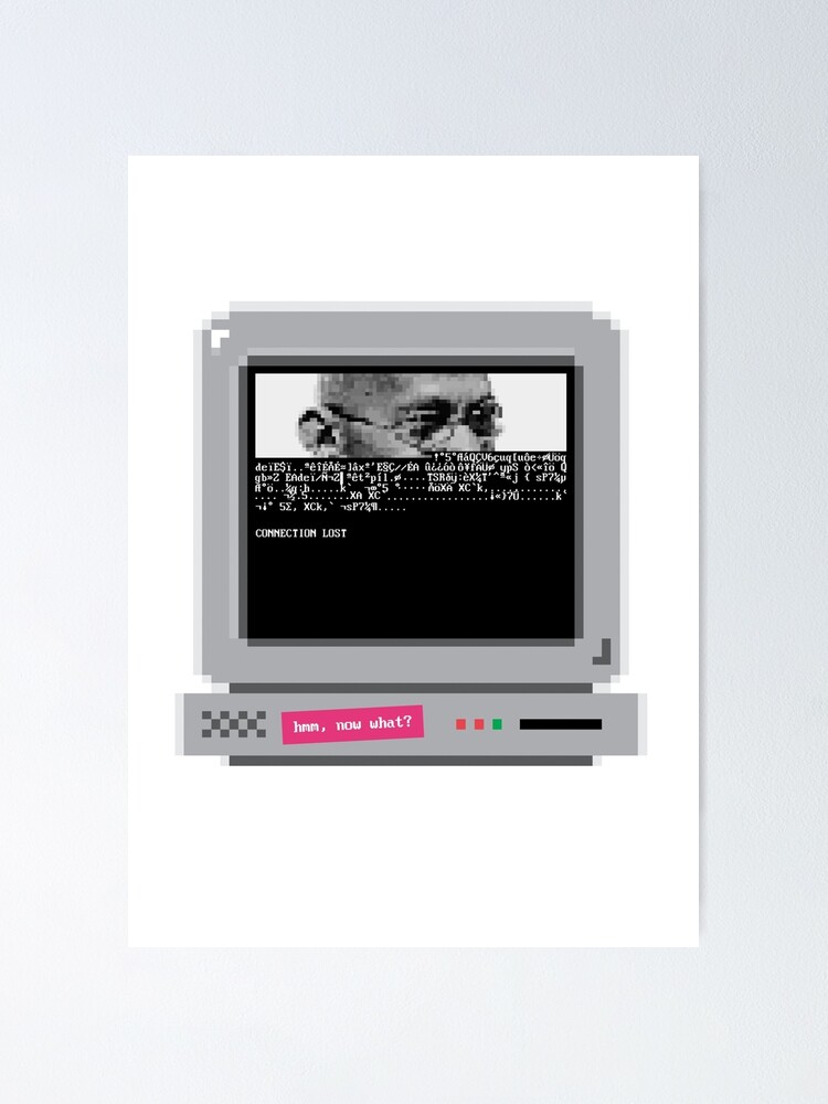 Alternate view of Gandhi Connection Lost Poster