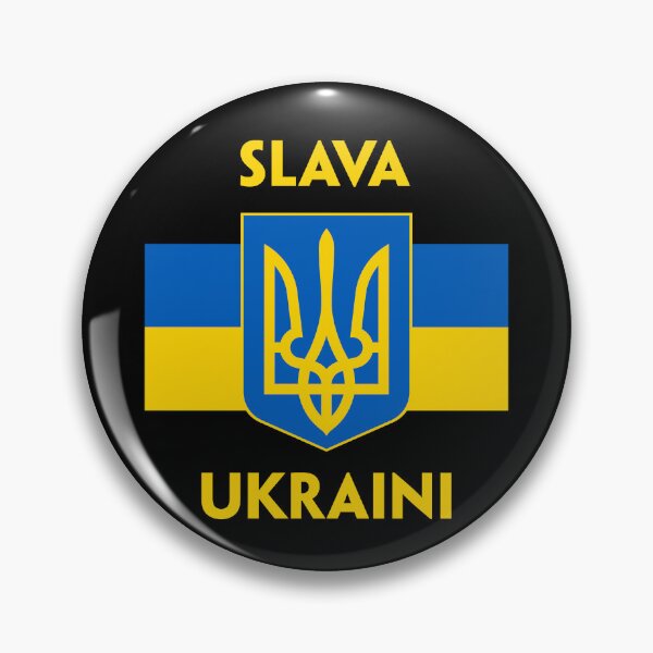 Aperçu de l'œuvre SLAVA UKRAINI TRIDENT GLORY TO UKRAINE SUPPORT UKRAINE PROTEST PUTIN créée et vendue par DoodlrMob.