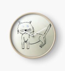 Cat - Chat de Martin Boisvert Horloge