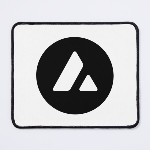 Item preview, Avalanche AVAX Crypto Altcoin - Clean Black Logo Variant #1 designed and sold by CryptoMoods.