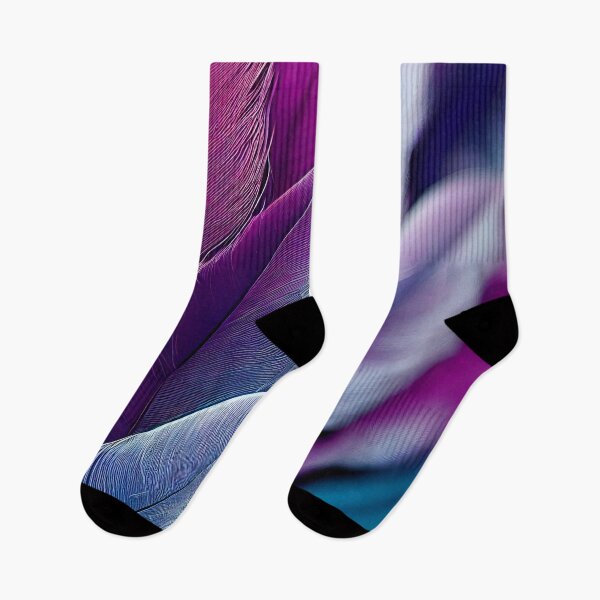 Item preview, Abstract creative purple feather pattern designed and sold by AppleElf.