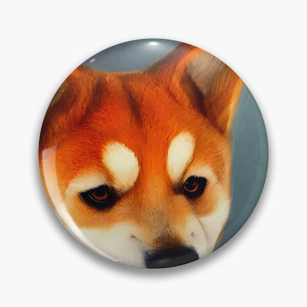 Item preview, Shiba Inu portrait - dog art painting #21 designed and sold by supeart.