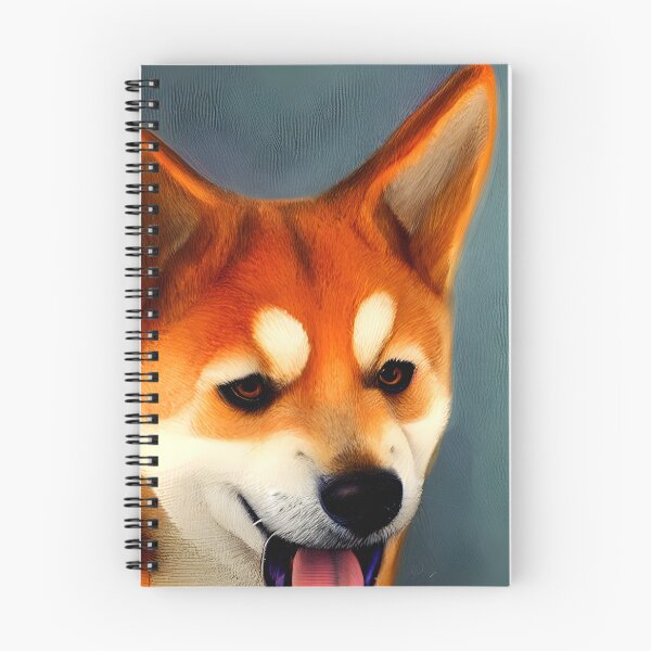Item preview, Shiba Inu portrait - dog art painting #21 designed and sold by supeart.