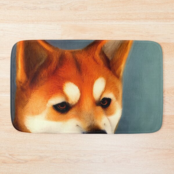 Item preview, Shiba Inu portrait - dog art painting #21 designed and sold by supeart.