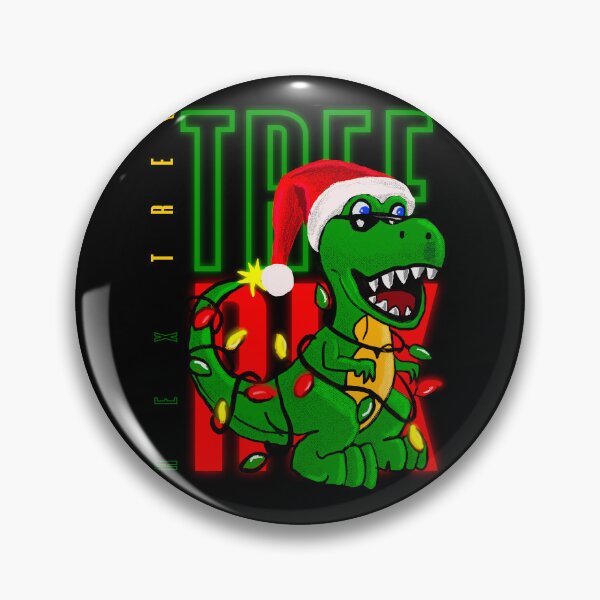 Item preview, Tree Rex v2, gift for Dino lovers, funny Christmas themed design designed and sold by mwebba2005.