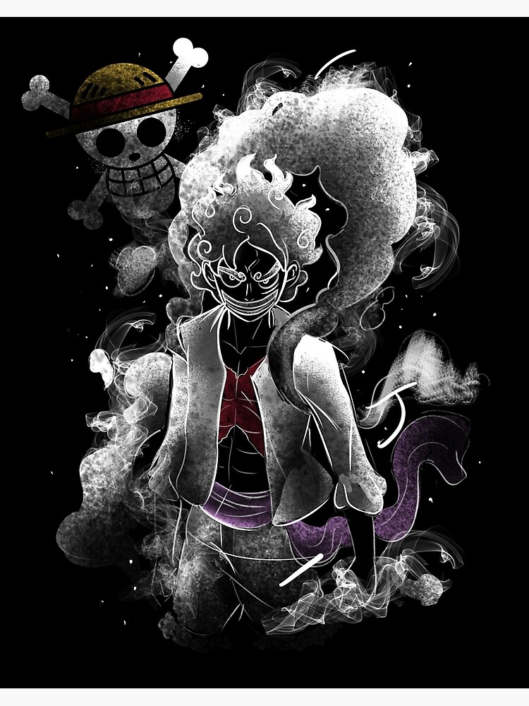 Gear 5 - Monkey D luffy Art Board Print for Sale by SevenYero