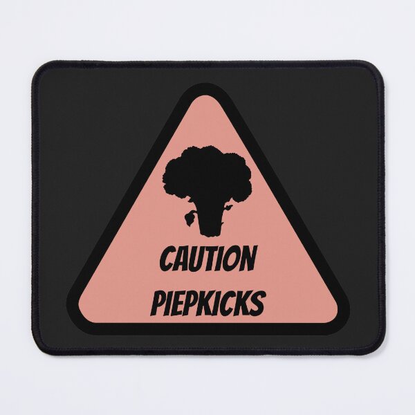Item preview, Caution Piepkicks and Broccoli! designed and sold by SPAZE-Typo.