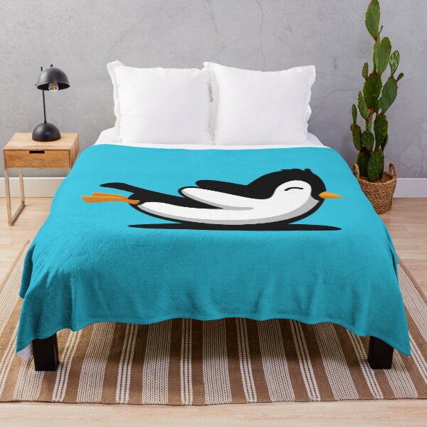 Item preview, Happy Penguin Sliding | Blue designed and sold by Teenker.