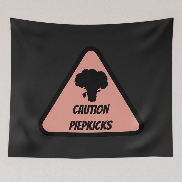 Item preview, Caution Piepkicks and Broccoli! designed and sold by SPAZE-Typo.