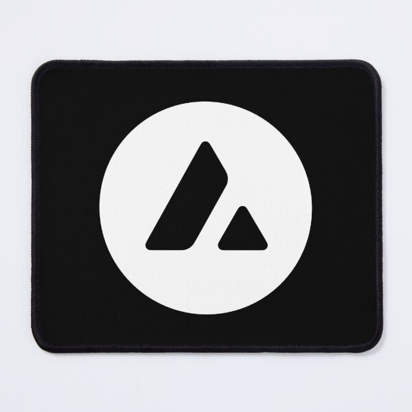 Item preview, Avalanche AVAX Crypto Altcoin - Clean White Logo Variant #2 designed and sold by CryptoMoods.
