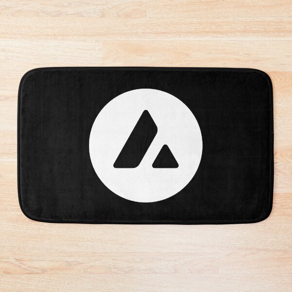 Item preview, Avalanche AVAX Crypto Altcoin - Clean White Logo Variant #2 designed and sold by CryptoMoods.