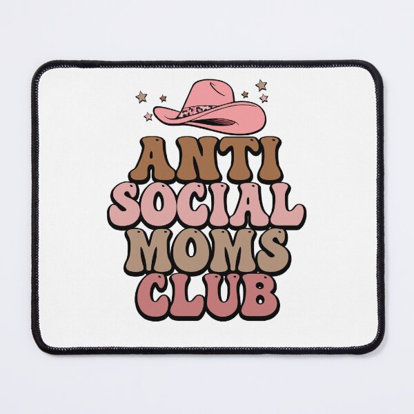 Item preview, Antisocial Moms Club Aanti Social Memes Funny Introvert (Retro Mom Gift)  designed and sold by i-longmanshop.