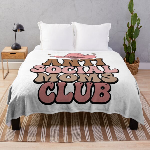 Item preview, Antisocial Moms Club Aanti Social Memes Funny Introvert (Retro Mom Gift) designed and sold by i-longmanshop.