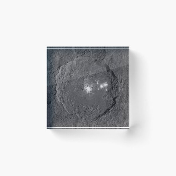 Item preview, Ceres' Occator Crater designed and sold by alandf98.