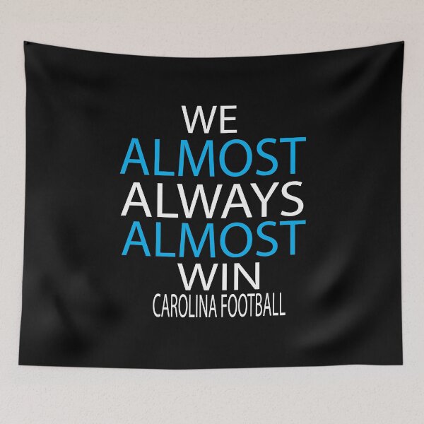 Item preview, We Almost Always Almost Win funny tee - Carolina Panthers maillot de football - Sleeve Unisex designed and sold by KAkarimassouqi.