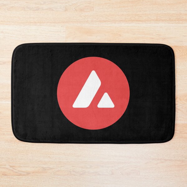 Item preview, Avalanche AVAX Crypto Altcoin - Clean Red Logo Variant #2 designed and sold by CryptoMoods.