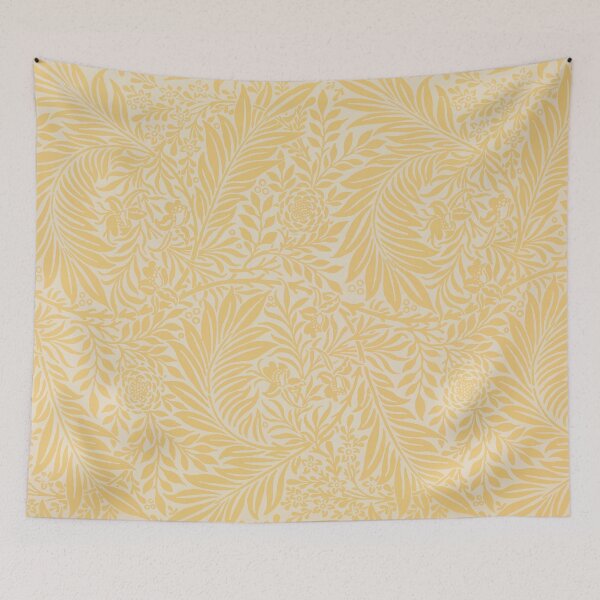 Item preview, Vintage Yellow Botanical Foliage designed and sold by livianasgifts.