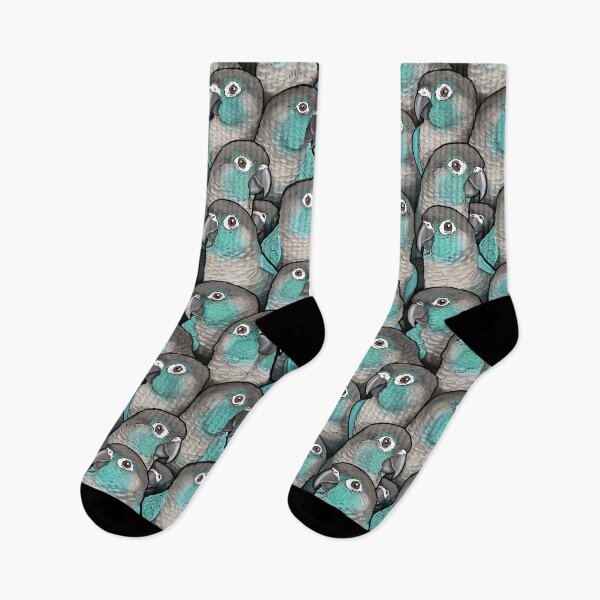 Item preview, Turquoise Green-Cheeked Conures designed and sold by MaratusFunk.