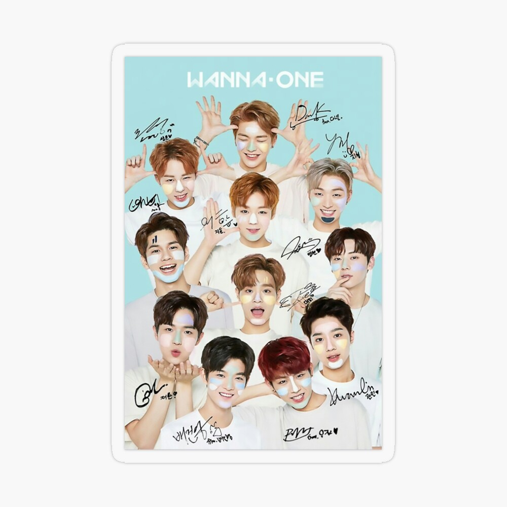 WANNAONE  ジフン ソンウ サイン flat,750x,075,f-pad,750x1000,
