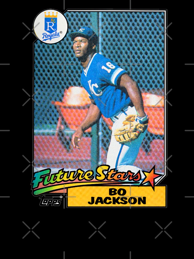 Official 1987 topps future stars bo jackson royals t-shirt, hoodie