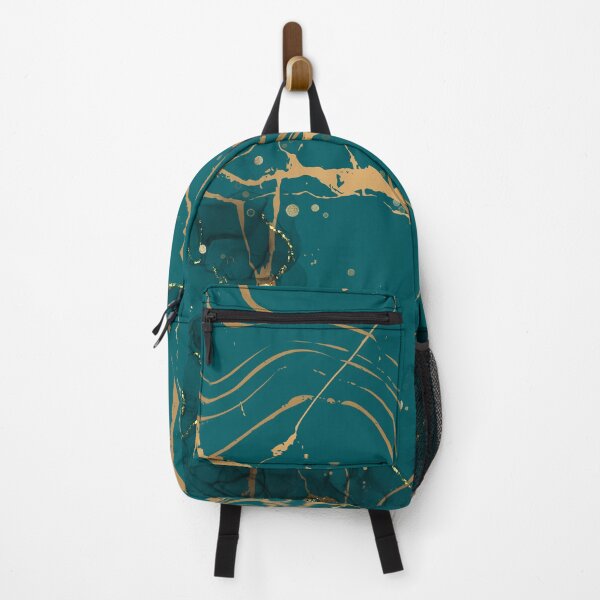 Item preview, Dark Teal Marble with Gold designed and sold by MindedInc.