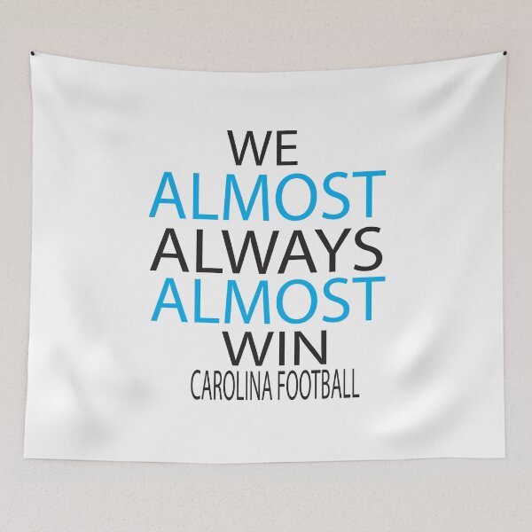 Item preview, We Almost Always Almost Win funny tee - Carolina Panthers maillot de football - Sleeve Unisex designed and sold by KAkarimassouqi.